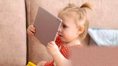 75% of nine-month-olds in England regularly view screens daily