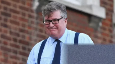 Hedge fund tycoon giving evidence at a London financial tribunal.