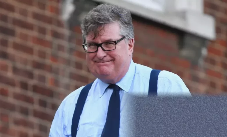 Hedge fund tycoon giving evidence at a London financial tribunal.