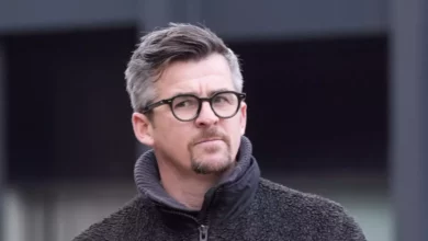 Joey Barton appears via videolink at Liverpool Crown Court.