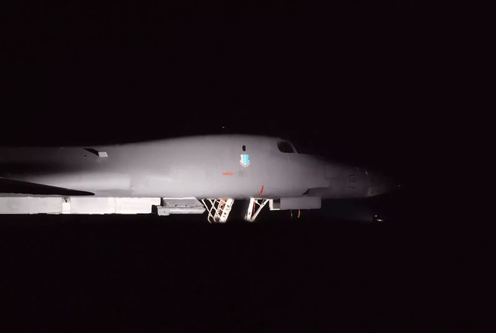 Following bomber deployment, US conducts defensive missions from UK bases