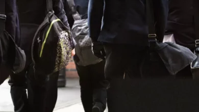 A modern mainstream school classroom with accessible features for inclusive learning.