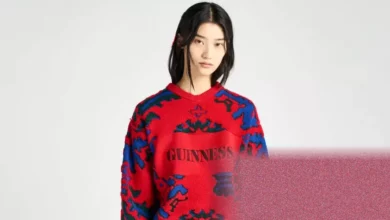 Guinness collaboration offers £1,295 jumper with carpet-inspired pattern