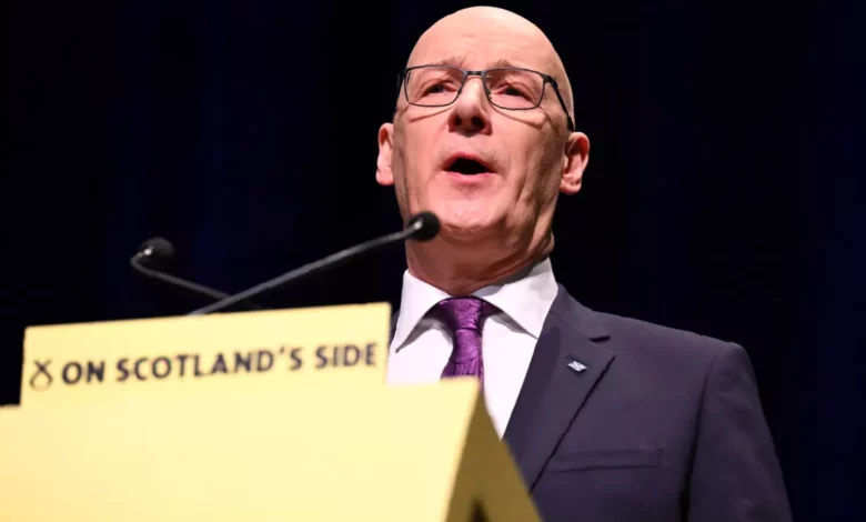 Independent Scotland would bar armed forces engaged in unlawful conflict