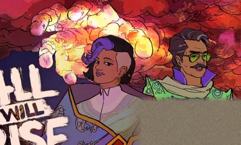 Speculative Agency developers discussing their upcoming game All Will Rise.