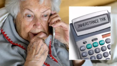 Financial advisor reviewing estate planning documents with a client.