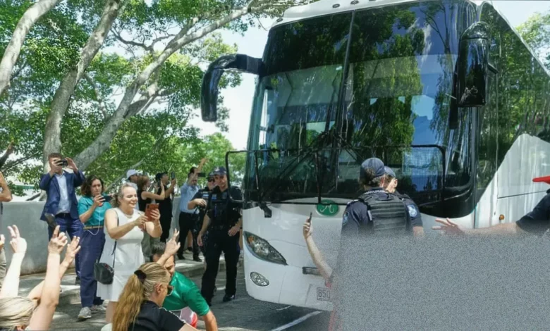 Iran footballers depart for airport as Australia's asylum deadline nears