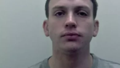 Thomas Godden, a 26-year-old man, in a court sketch.
