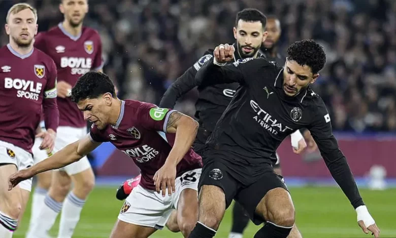 Manchester City bid to react to Arsenal result in West Ham Premier League clash