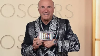 Marty Supreme star Kevin O'Leary sports $30 million sporting memorabilia at Oscars ceremony