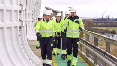 Minister tours Immingham site as £1.5 billion carbon capture initiative progresses