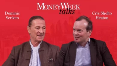 Dominic Scriven, founder of Dragon Capital, speaking at a financial conference.