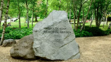 Unauthorised entry into Holocaust Memorial Garden carries prison threat