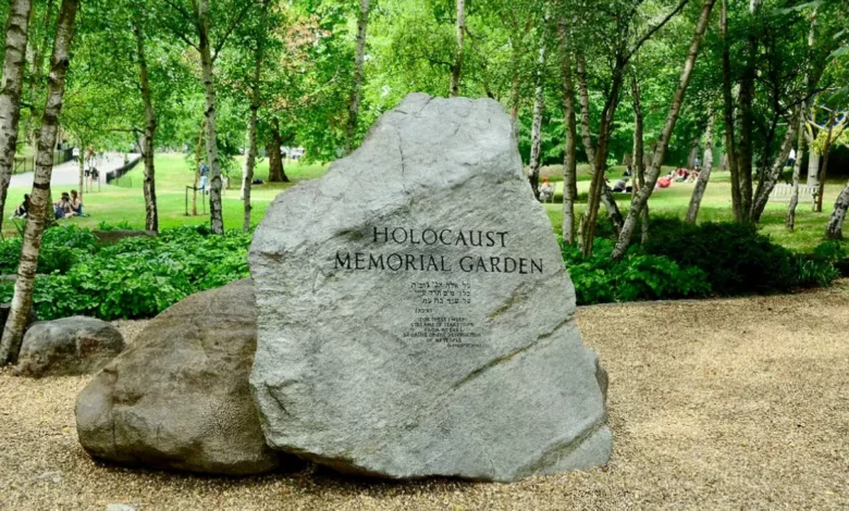 Unauthorised entry into Holocaust Memorial Garden carries prison threat