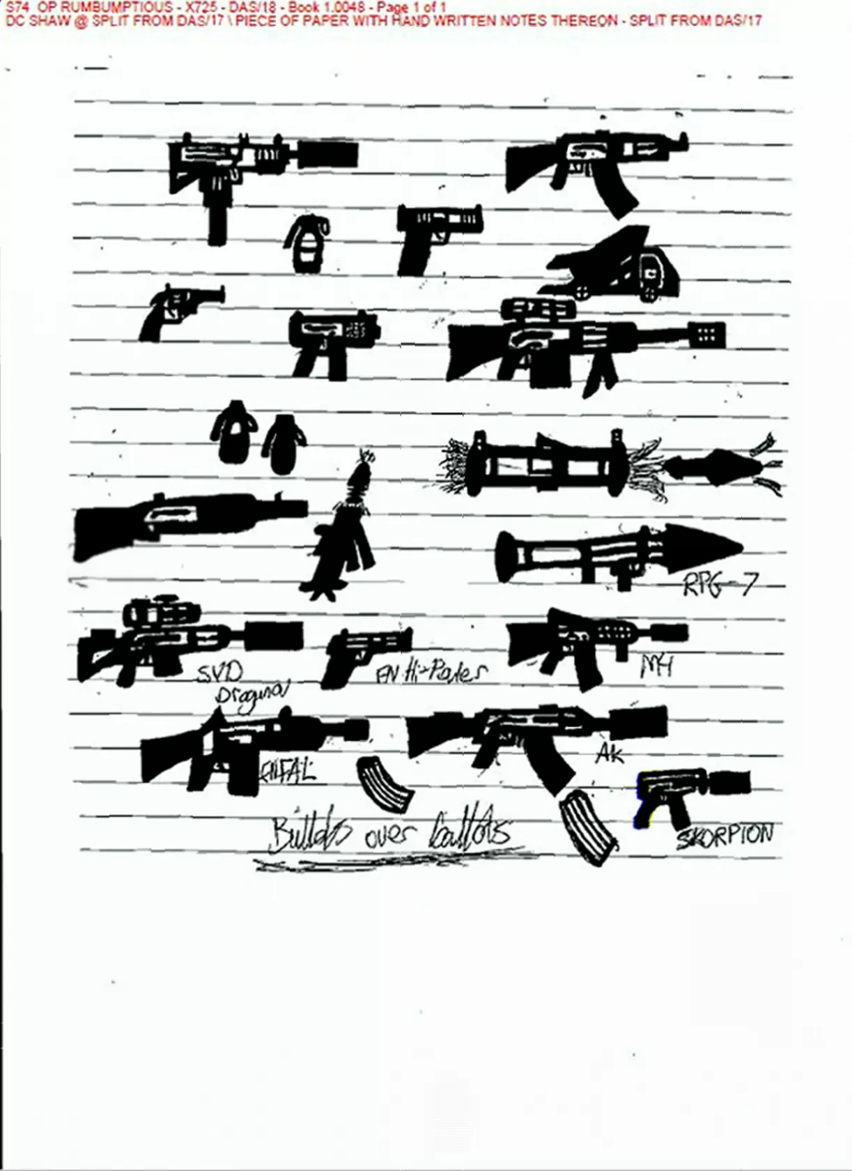 An undercover firearms sale in a Stratford Morrisons car park