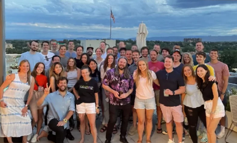 New York-based crypto data company Blockworks office exterior