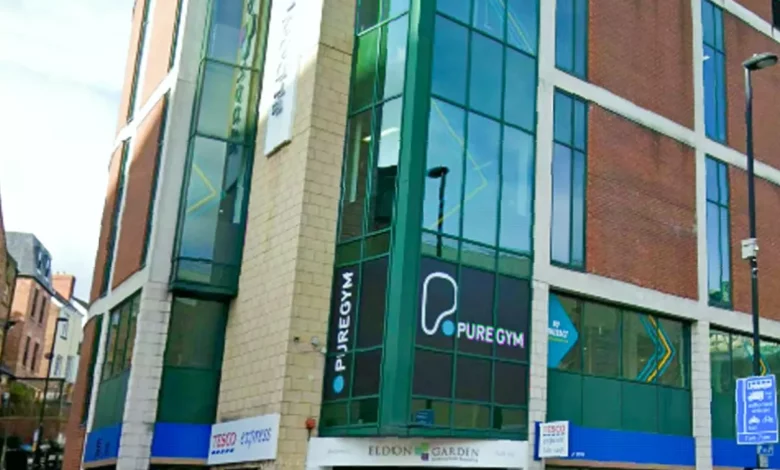 Exterior of Eldon Garden shopping centre on Percy Street in Newcastle city centre