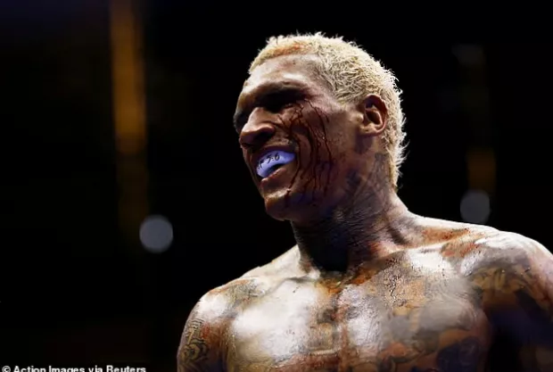 A grand, pyrotechnic-filled ring walk at a major UK stadium boxing event.