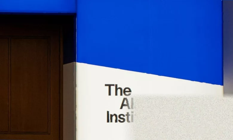 Exterior of a modern research institute building representing a national AI centre.