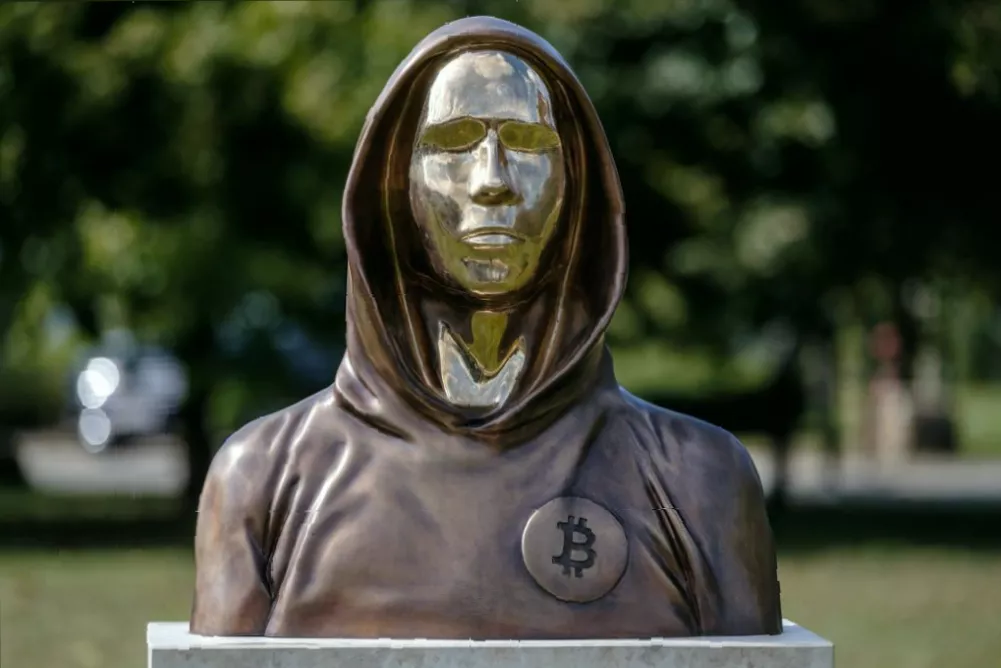 The 2008 Bitcoin white paper citing the Hashcash proof-of-work system.