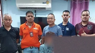 Tha Luang police station Facebook page with AI-generated image of officers in festival dresses