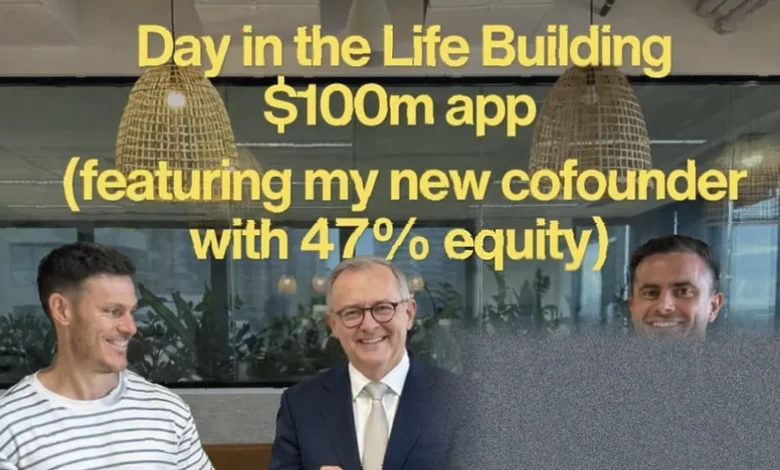 Tech founders protest Australian capital gains tax changes with AI images online
