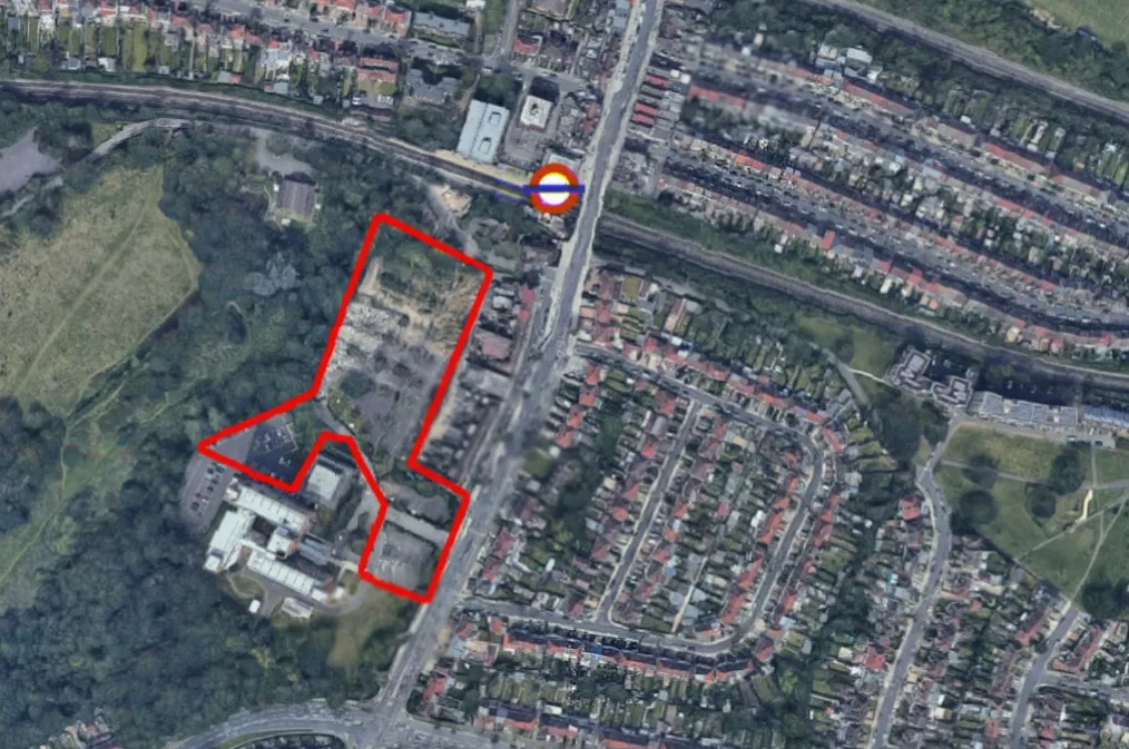 Seven new residential blocks proposed around a converted office building at the Park View Place development