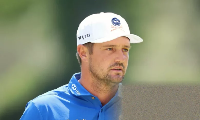 Golfer Bryson DeChambeau at a LIV Golf event in Virginia