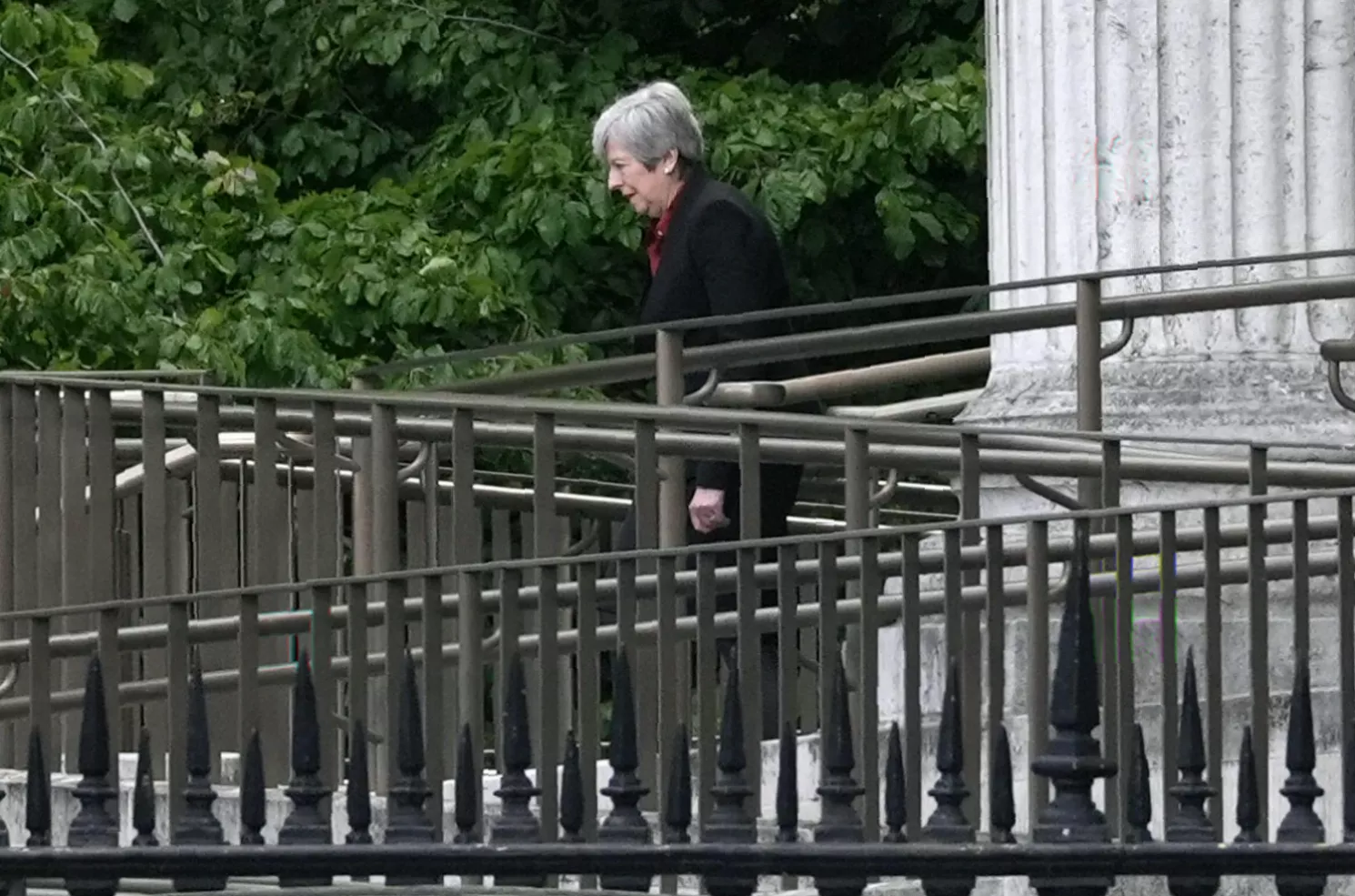Paper petals dropped from St Paul’s dome during a tribute to infected blood victims