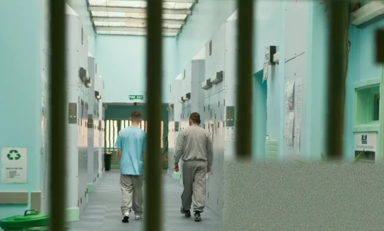 A view of a youth detention centre building in England