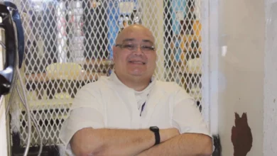 Texas court building where death row inmate's appeal is being heard