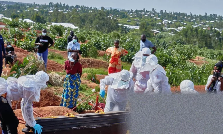 Medical centre in eastern DR Congo where Ebola outbreak has struck frontline staff