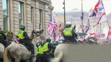 Home Office building in London, where exclusion orders were issued against far-right activists