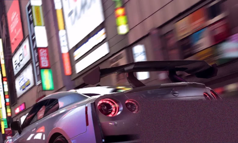 Virtual recreation of Tokyo's Shibuya district in Forza Horizon 6