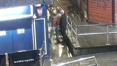 Alleyway outside a Wetherspoon pub in Ebbw Vale where the fatal confrontation occurred
