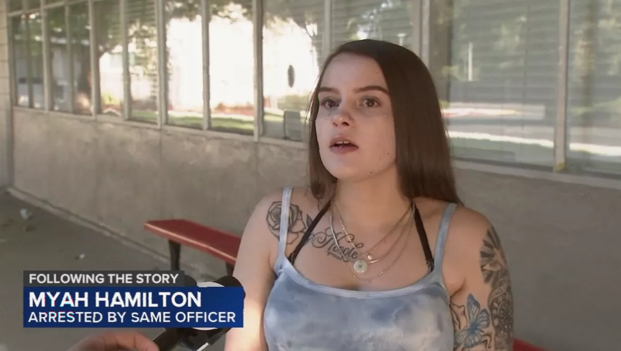 Court documents and legal files pertaining to a previous excessive force allegation against the same officer