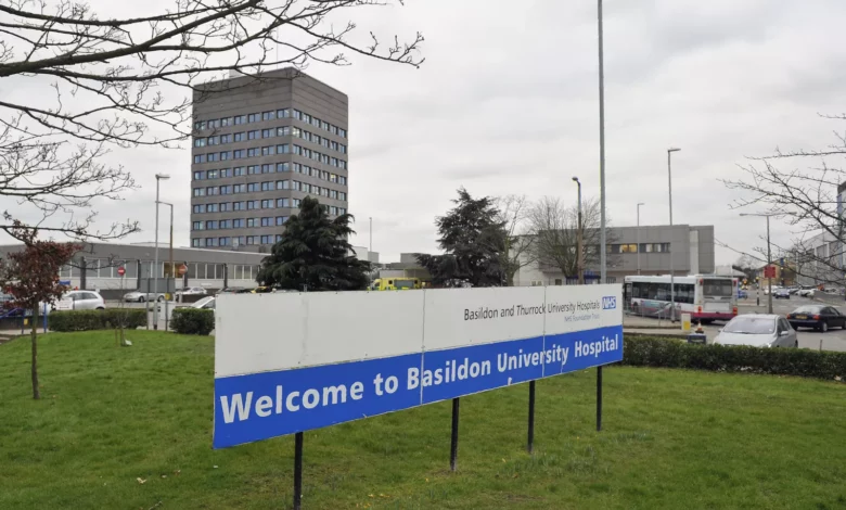 Maternity ward at Basildon University Hospital where staff were exposed to high nitrous oxide levels