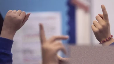 Headteachers gathered at a school leadership conference in England discussing SEND policy