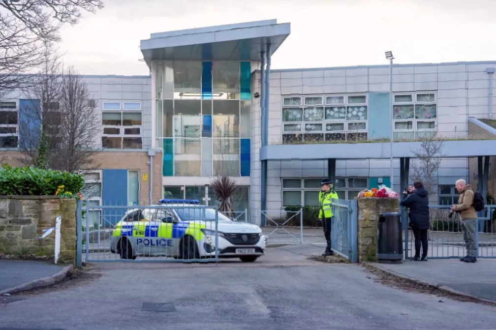 The exterior of Beacon Hill Academy in Sedgley, where daily knife screening has been introduced.