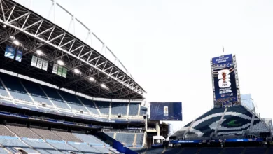 AT&T Stadium in Dallas hosting the World Cup 2026 opening match between England and Croatia