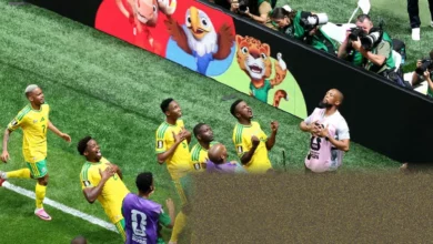 Football stadium in Atlanta hosting a World Cup group match between Czechia and South Africa