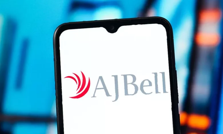 Investment platform AJ Bell's modern office building in Manchester