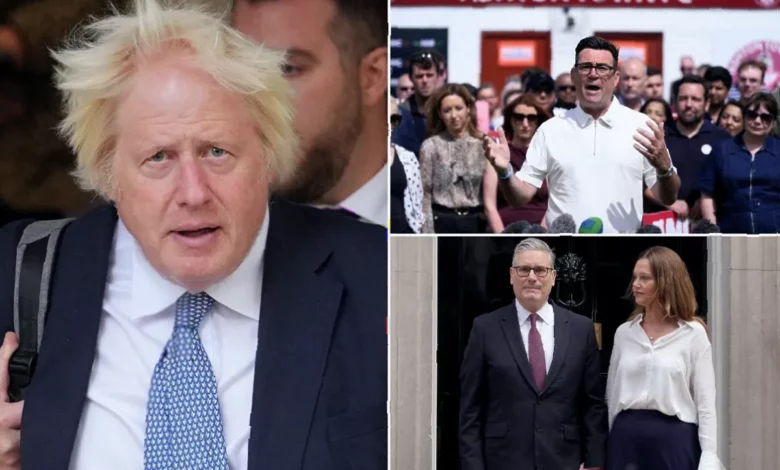 Boris Johnson speaking at the Octopus Energy Tech Summit in London