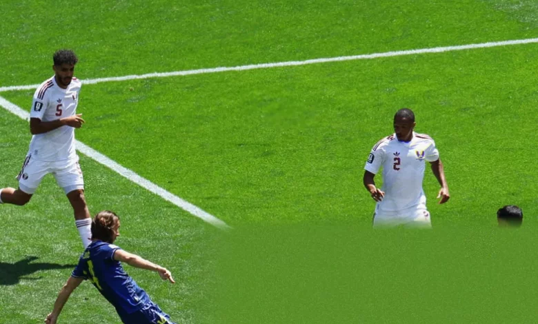 Lumen Field in Seattle under a blistering sun during a World Cup match