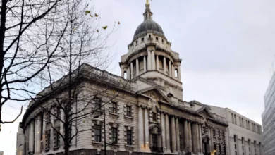 Exterior of the Royal Courts of Justice in London, venue for the Court of Appeal hearing