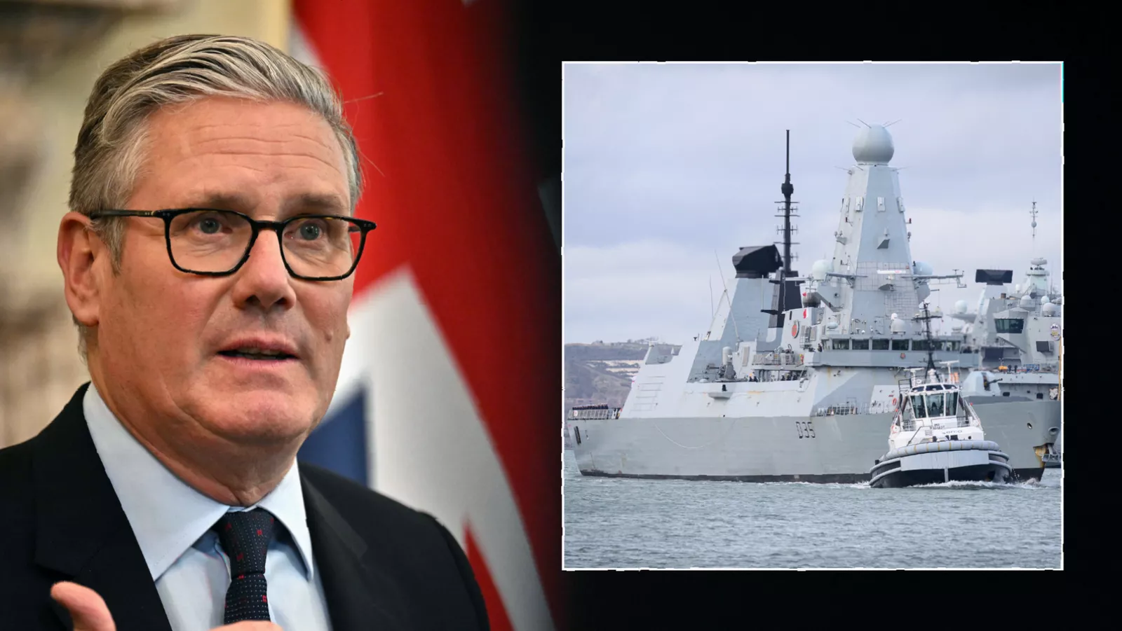 Defence officials reviewing plans for unmanned drone systems onboard a naval vessel