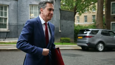 Energy Secretary Ed Miliband and Sir Keir Starmer in a tense meeting at Downing Street