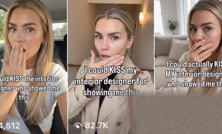 A computer-generated woman with a blurred background promoting a photo app on a smartphone screen