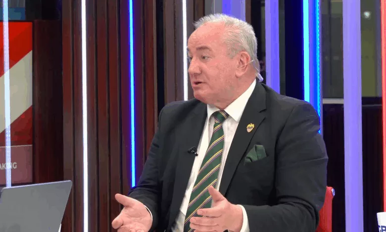 Former police officer speaking on a television news programme about diversity policies