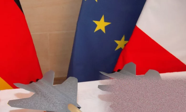 Two European leaders shaking hands at a summit in Montenegro, with naval ships in the background